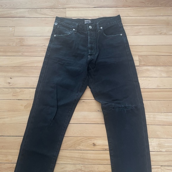 Citizens of humanity liya high rise crop in dark horse size 26 - Picture 3 of 6